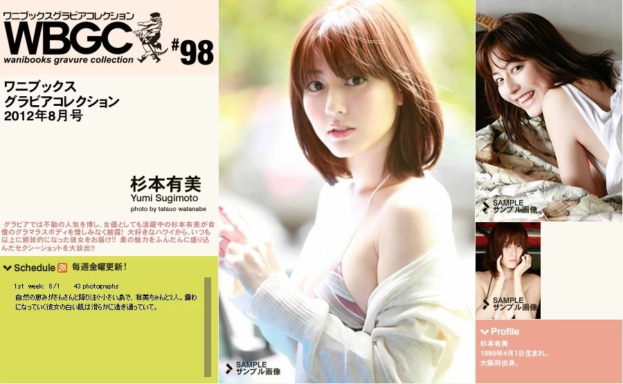 杉本有美[Wanibooks] No.98 Yumi Sugimoto zwny [488P]