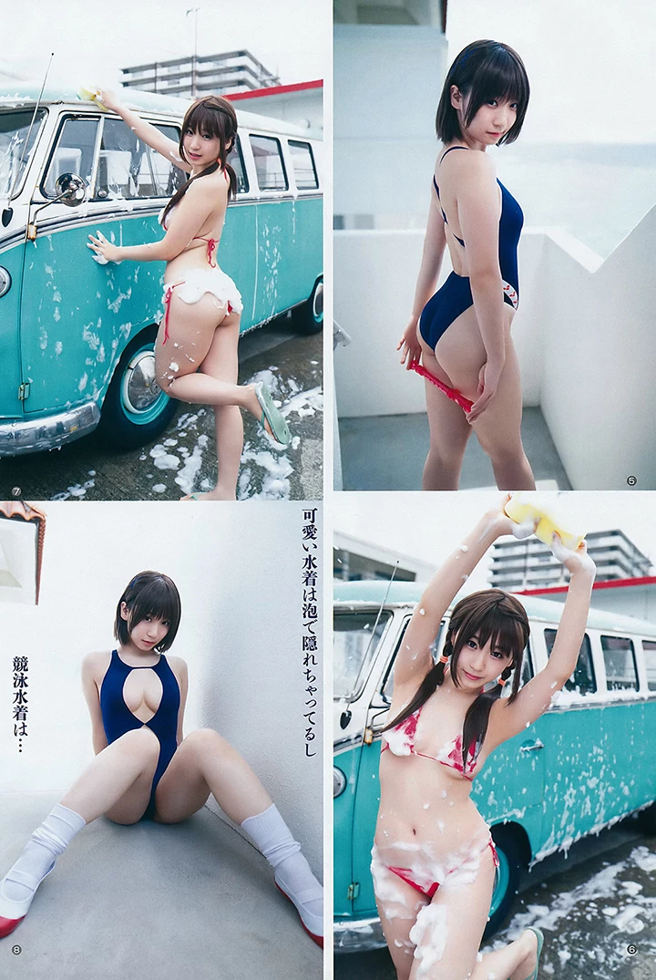 2018年5月24日[有片]著名Cosplayer伊织萌以清纯样子爆乳身材天国进军写真界