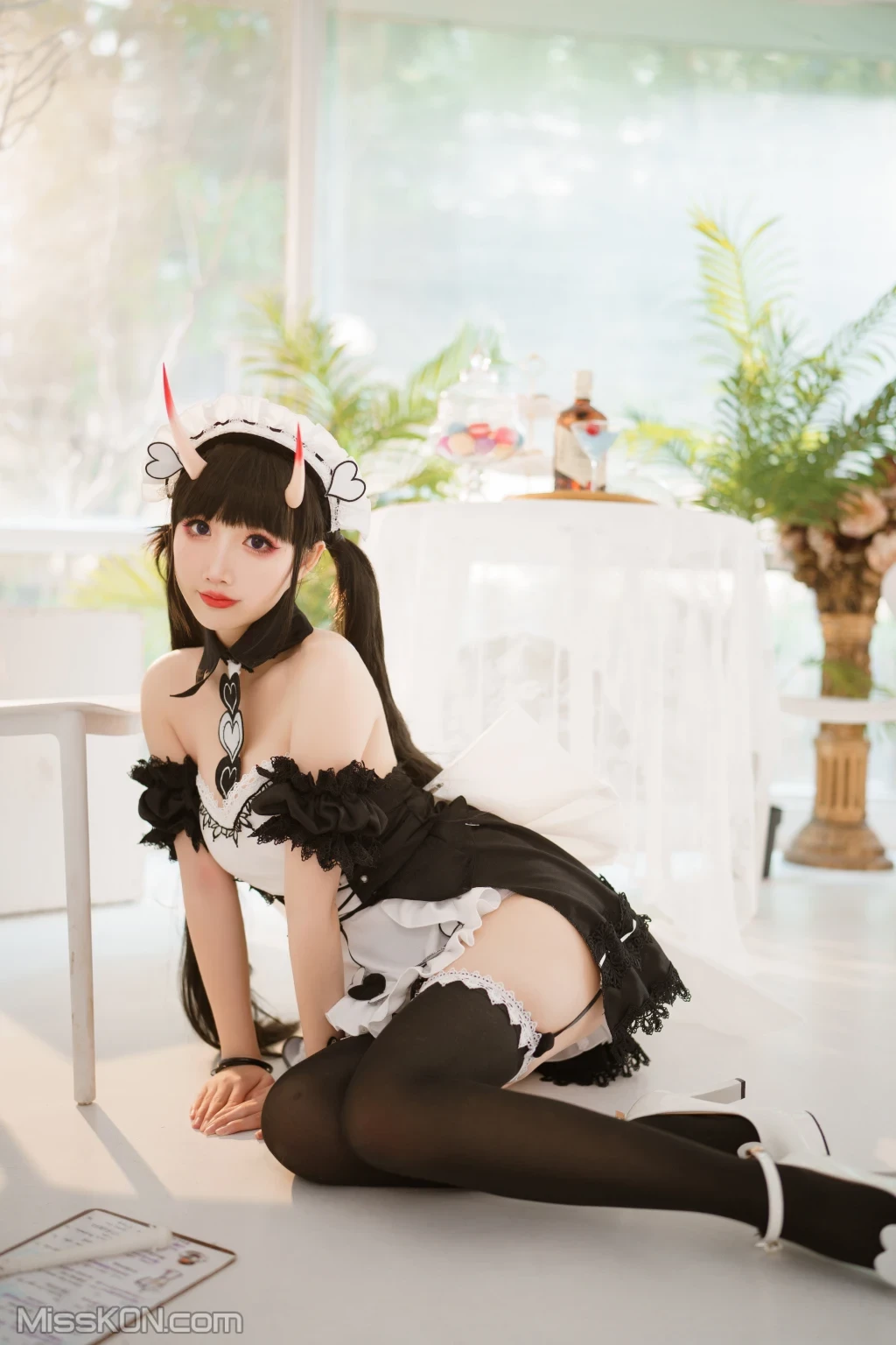 Coser@面饼仙儿 No.122： 能代女仆 [31 photos]