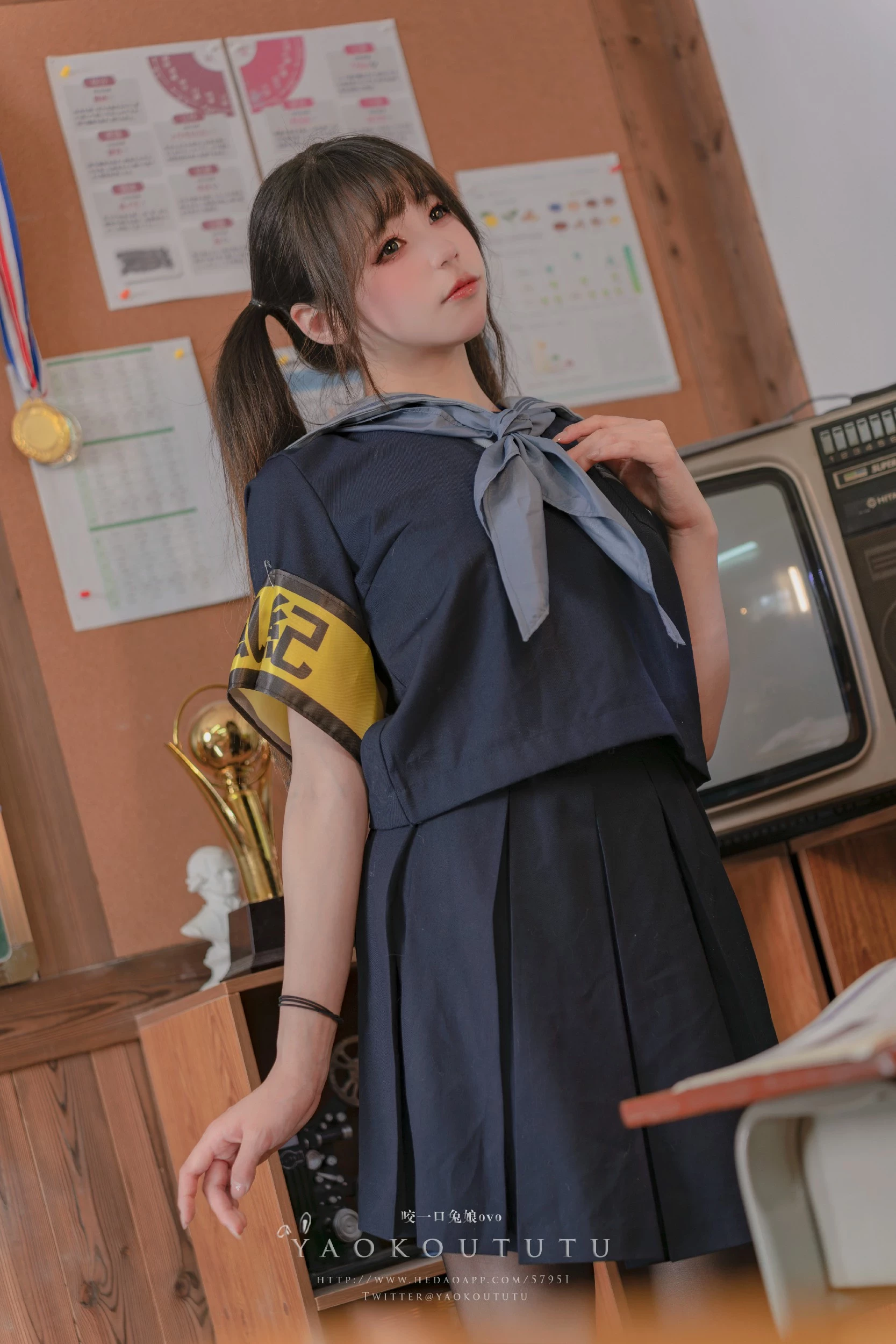 Coser@黏黏团子兔 - ‘学生会长竞选中’脸红的思春期 [55P]