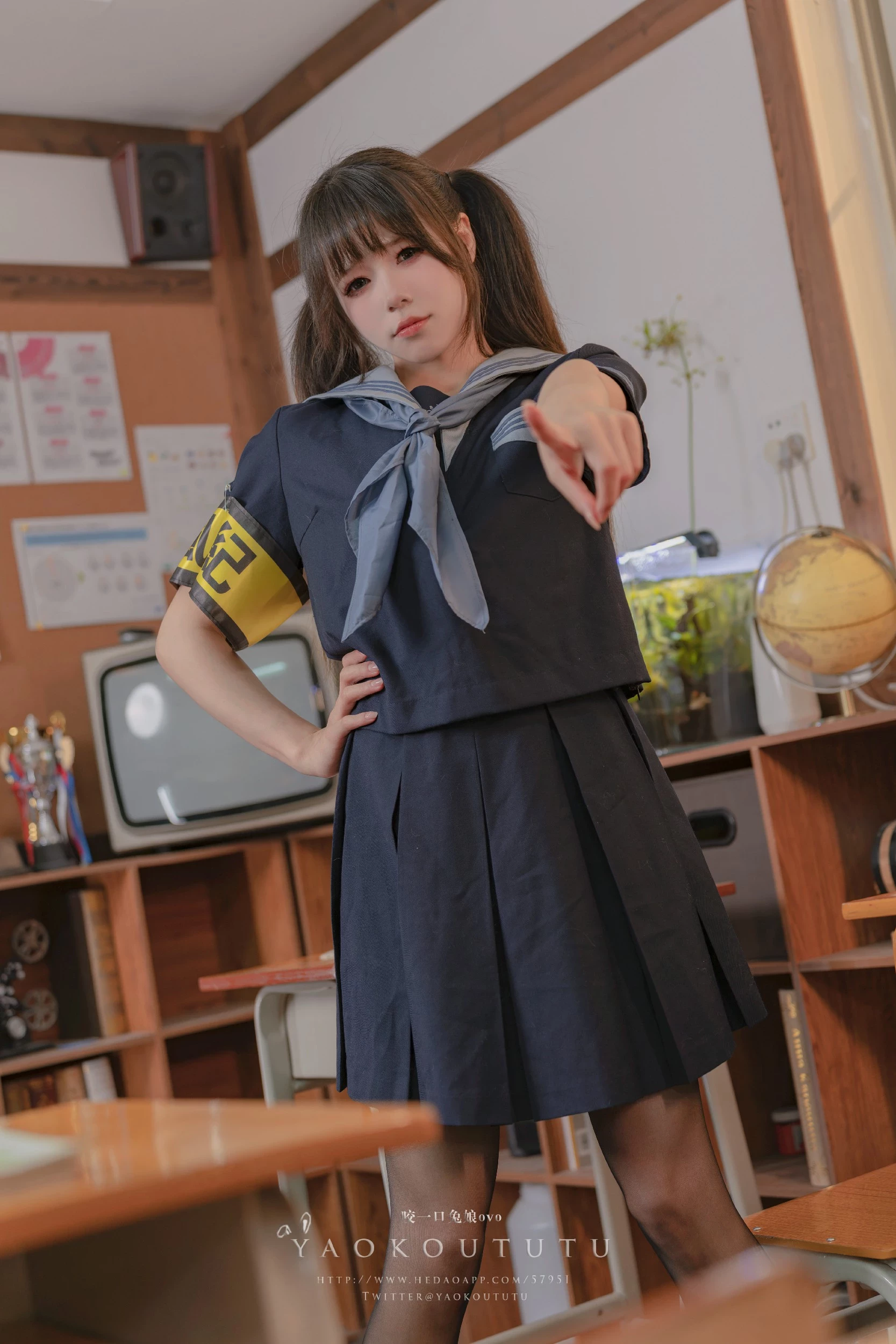 Coser@黏黏团子兔 - ‘学生会长竞选中’脸红的思春期 [55P]