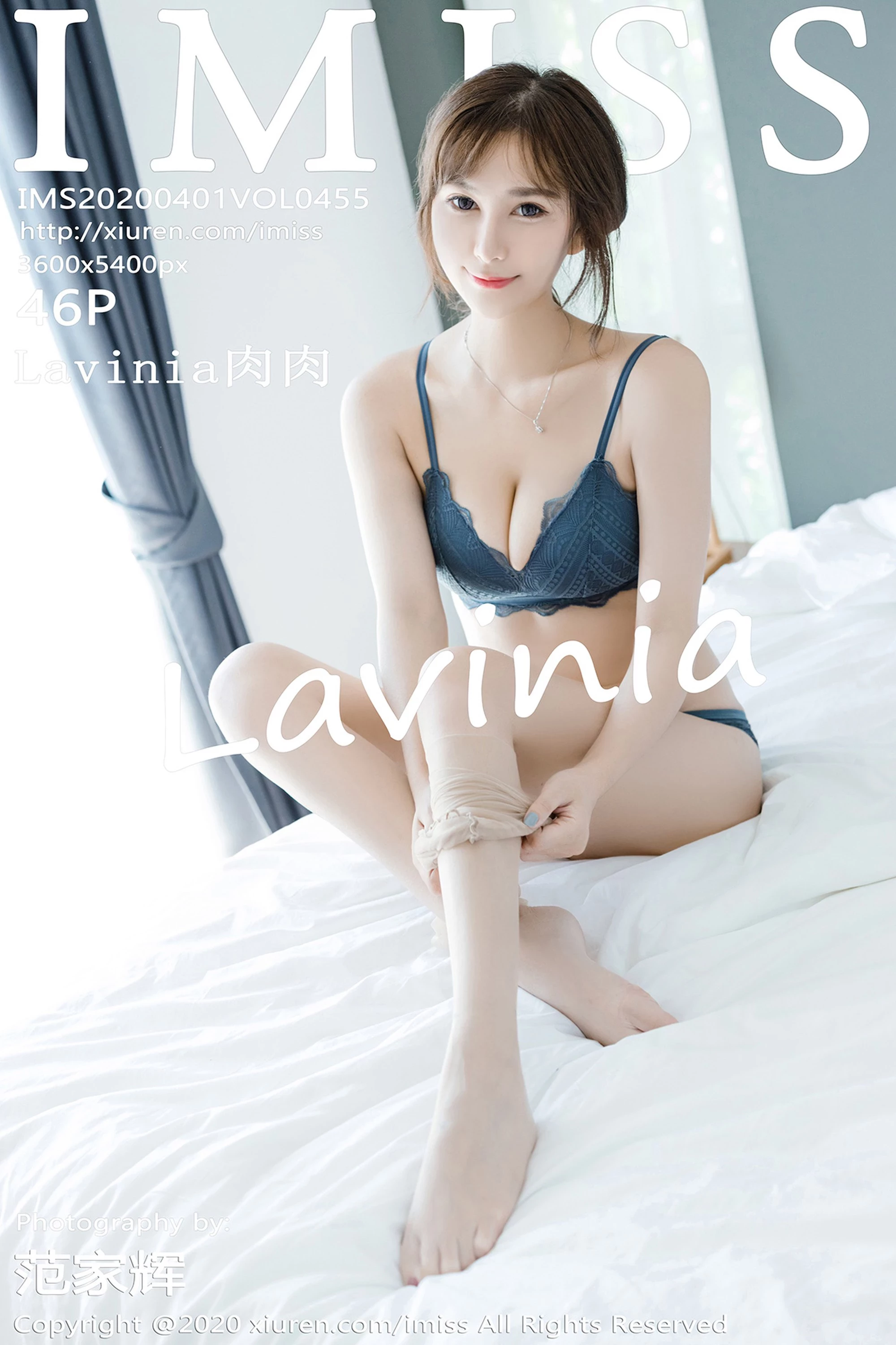 [IMiss爱蜜社系列]2020.04.01 Vol.455 Lavinia肉肉 完整版无水印写真[47P]