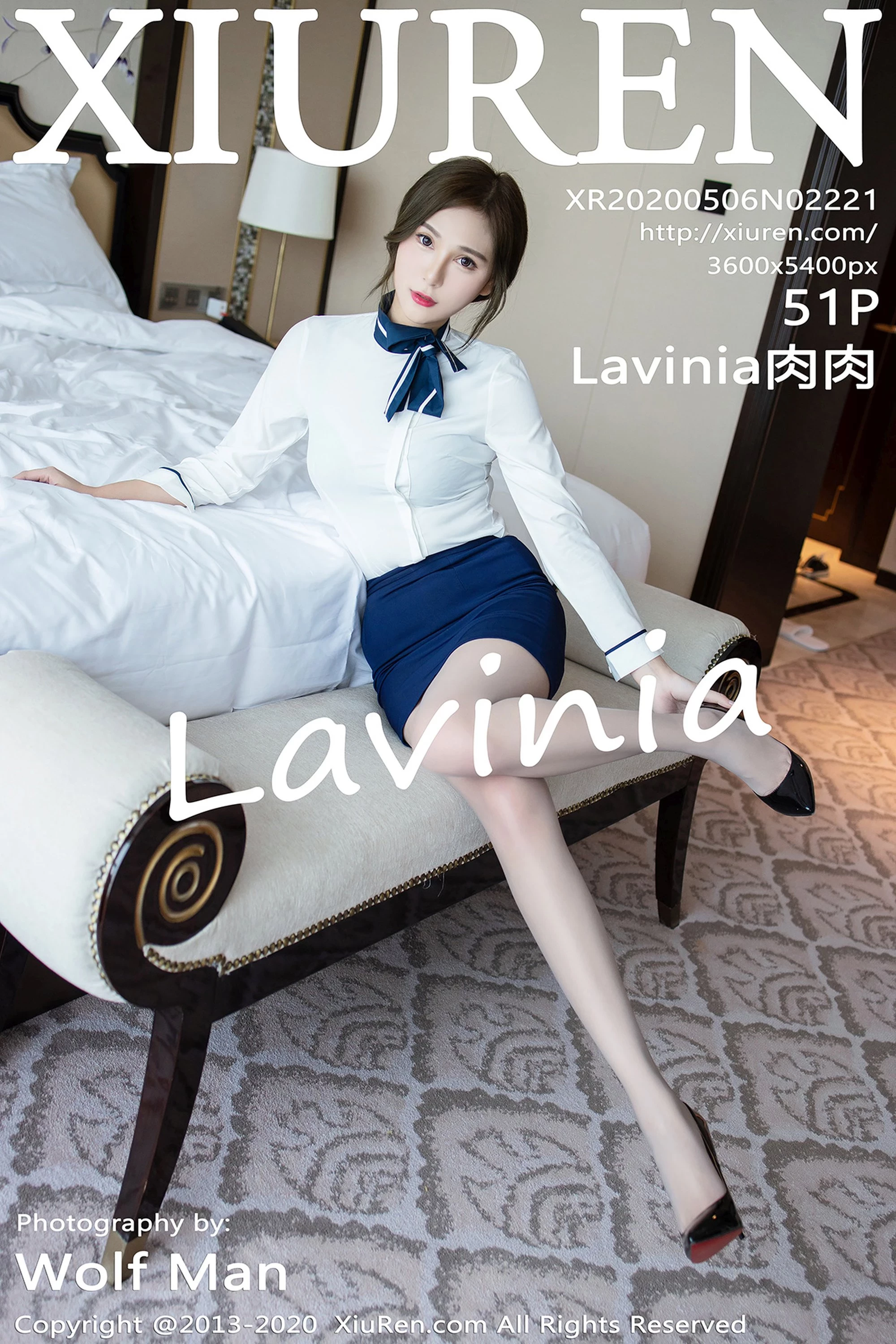 [Xiuren秀人网系列]2020.05.06 No.2221 Lavinia肉肉 完整版无水印写真[52P]