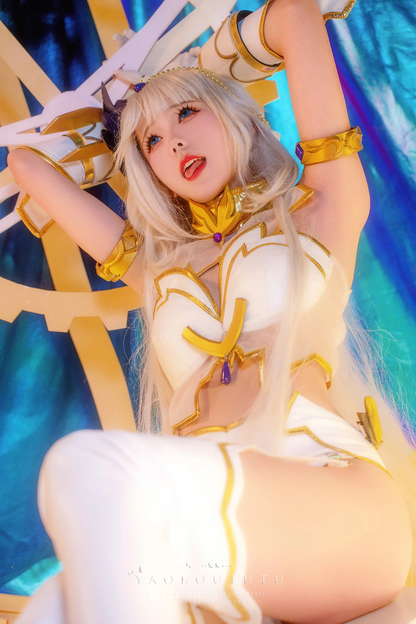 Coser@黏黏团子兔 - T3专属特典 海王星’  T3专属舞蹈 江南style’ [47P]