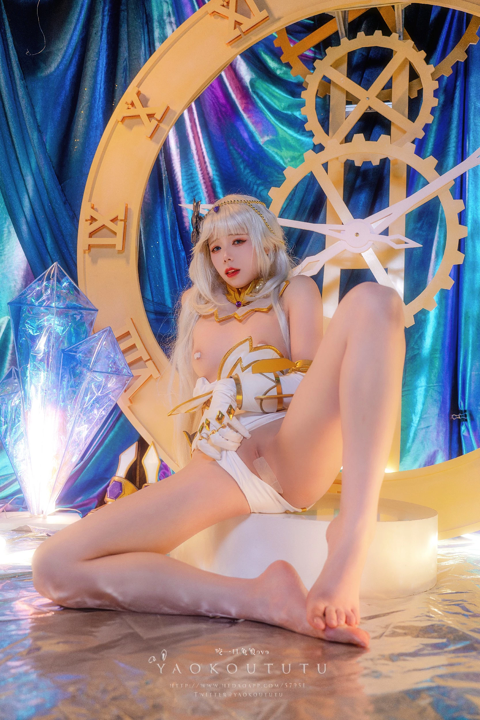 Coser@黏黏团子兔 - T3专属特典 海王星’  T3专属舞蹈 江南style’ [47P]