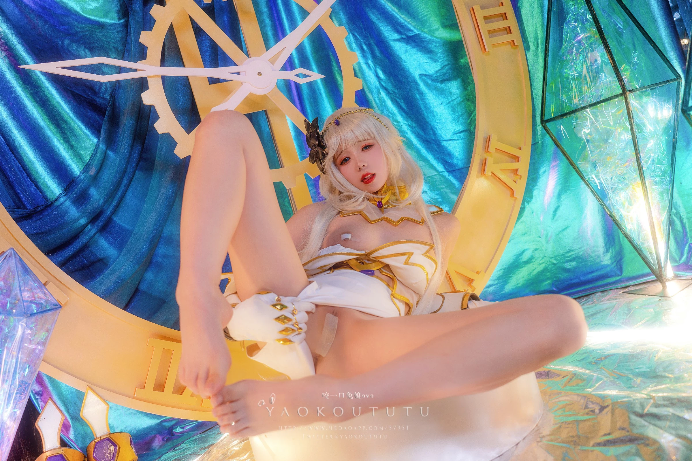 Coser@黏黏团子兔 - T3专属特典 海王星’  T3专属舞蹈 江南style’ [47P]