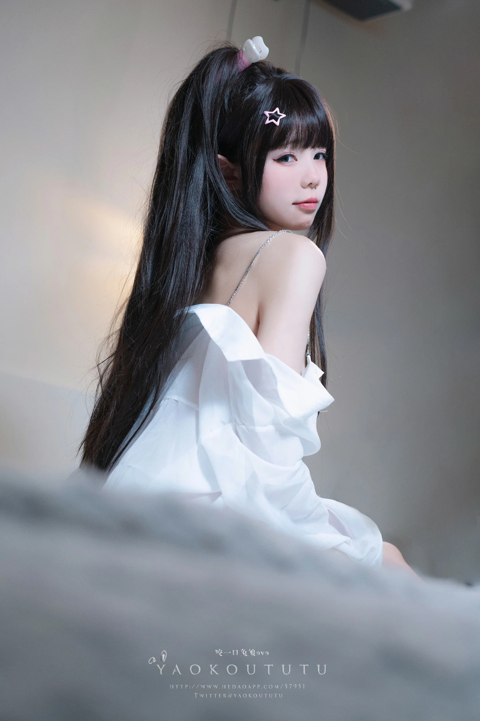 Coser@黏黏团子兔 -  男友衬衣’&Boom Boom [58P]