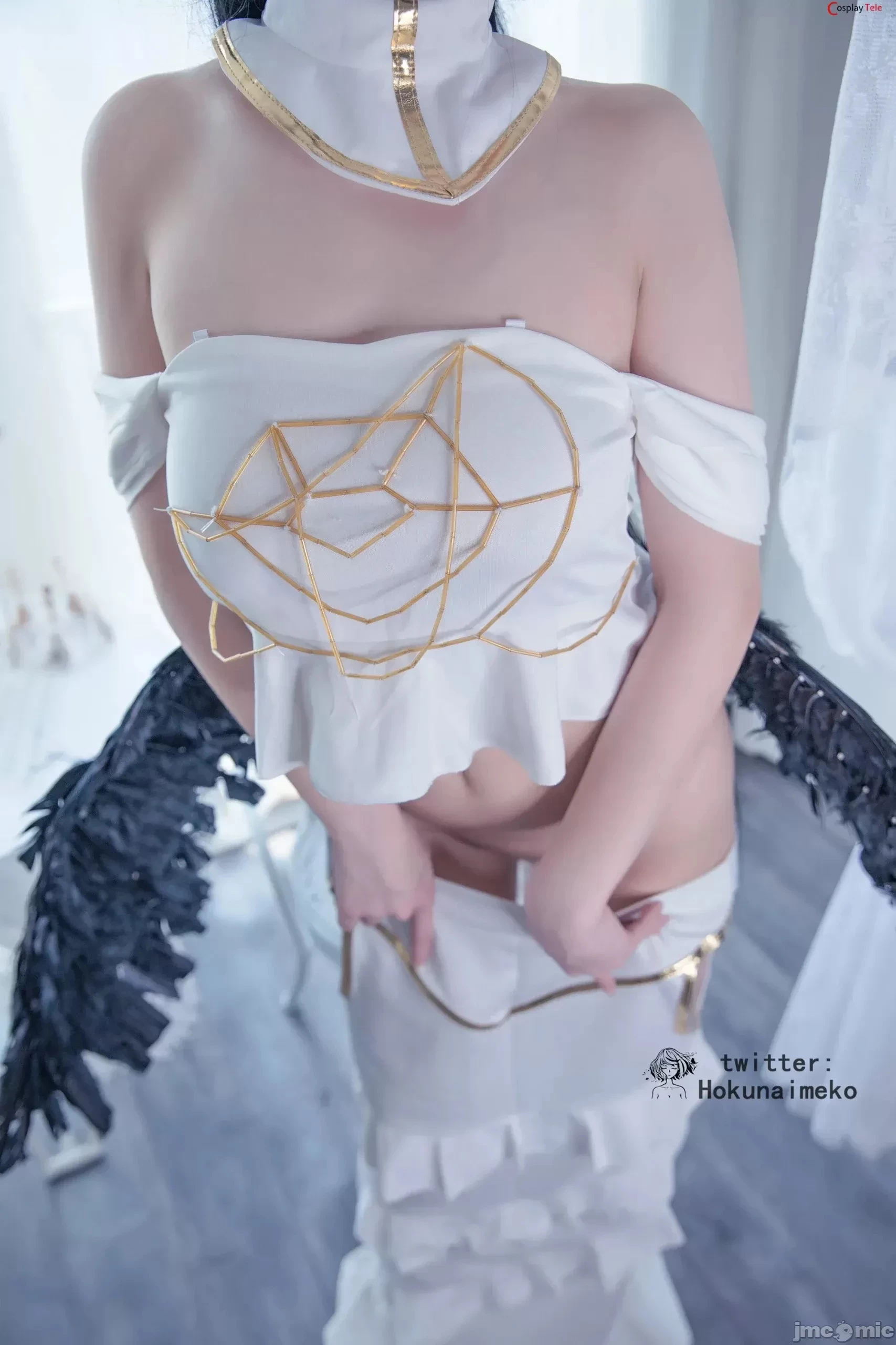 Hokunaimeko cosplay Albedo – Overlord [63P]