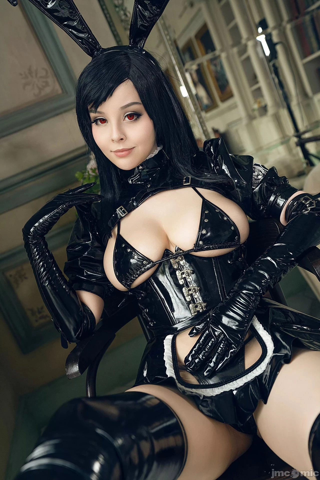 Helly Valentine - Tifa Bunny Maid [53P]