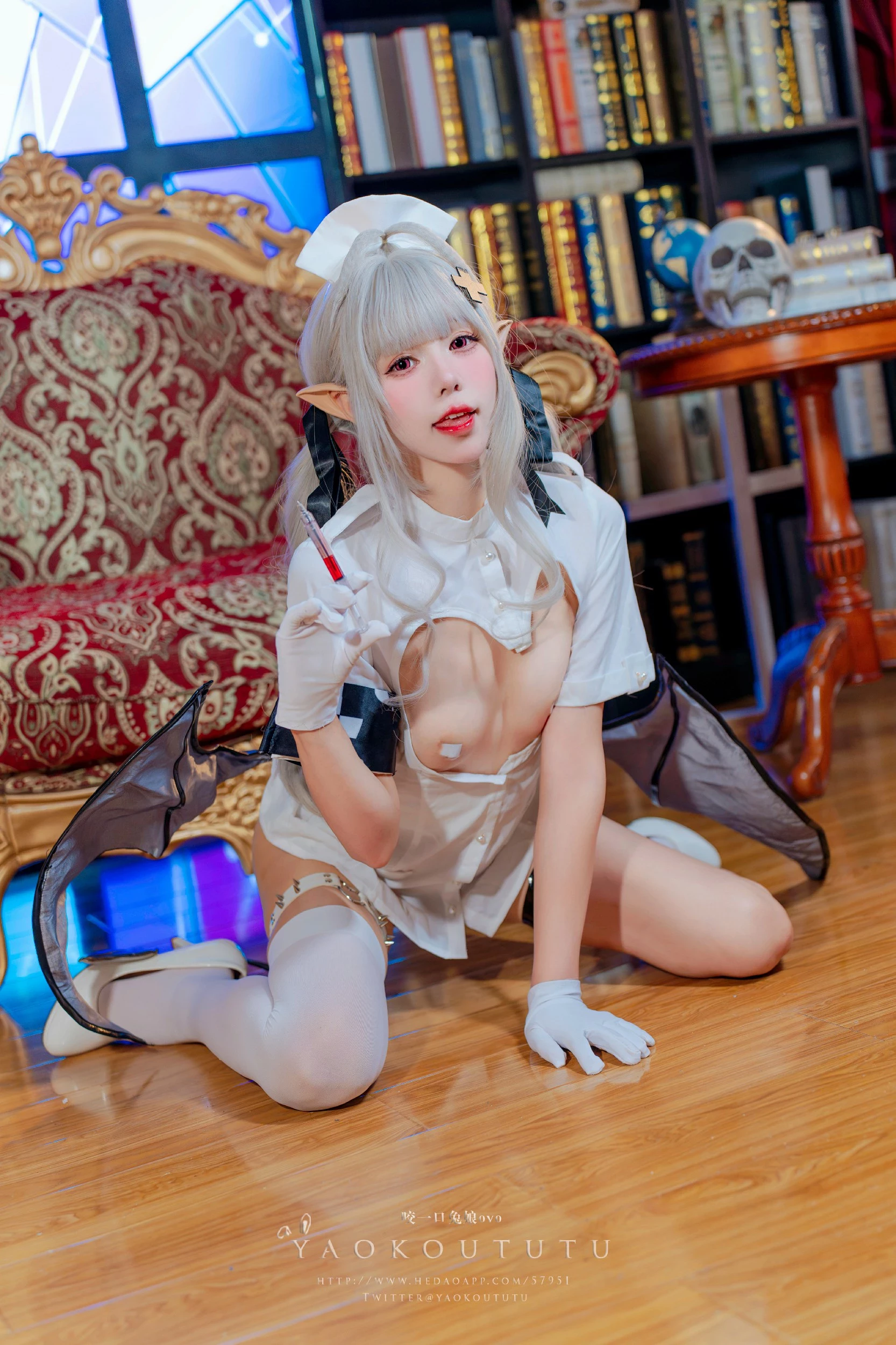 Coser@黏黏团子兔 - 兔兔班车 死之宫环奈 [41P]