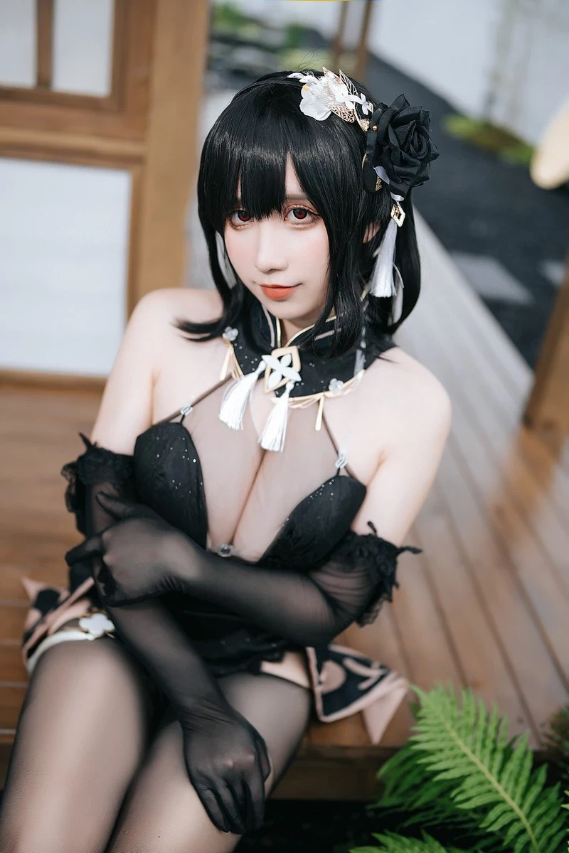 九曲Jean Cosplay 镇海旗袍 [41P]