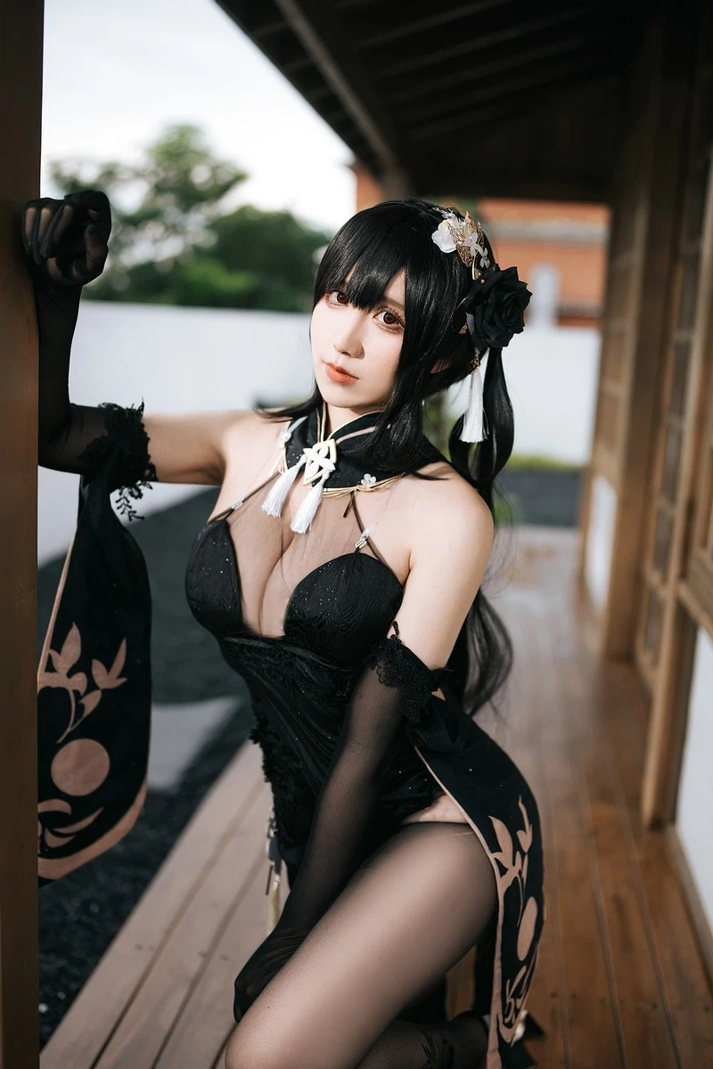 九曲Jean Cosplay 镇海旗袍 [41P]