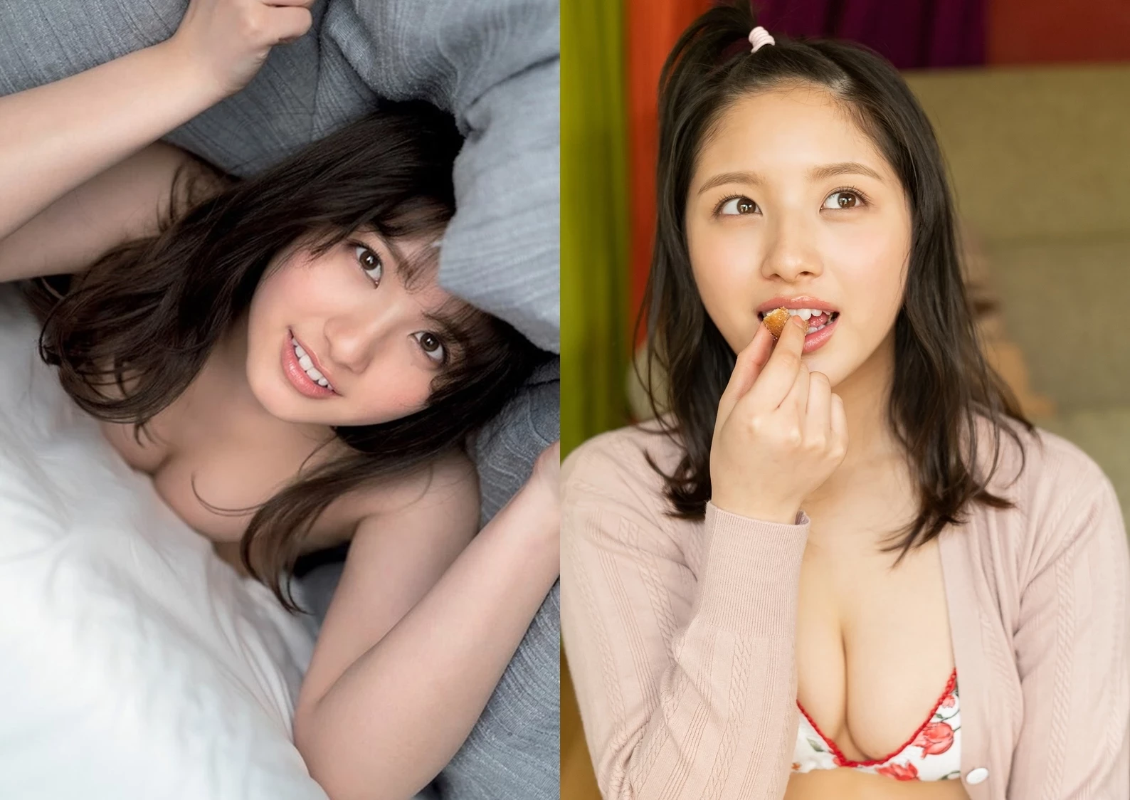 前AKB48最强美少女“大和田南那”体重乳量双升级