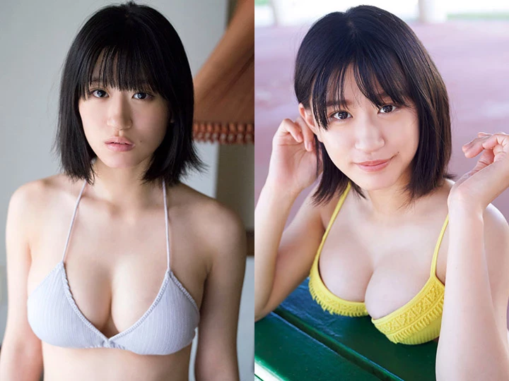 19岁上西怜凭F杯美乳成AKB48集团首席写真皇后