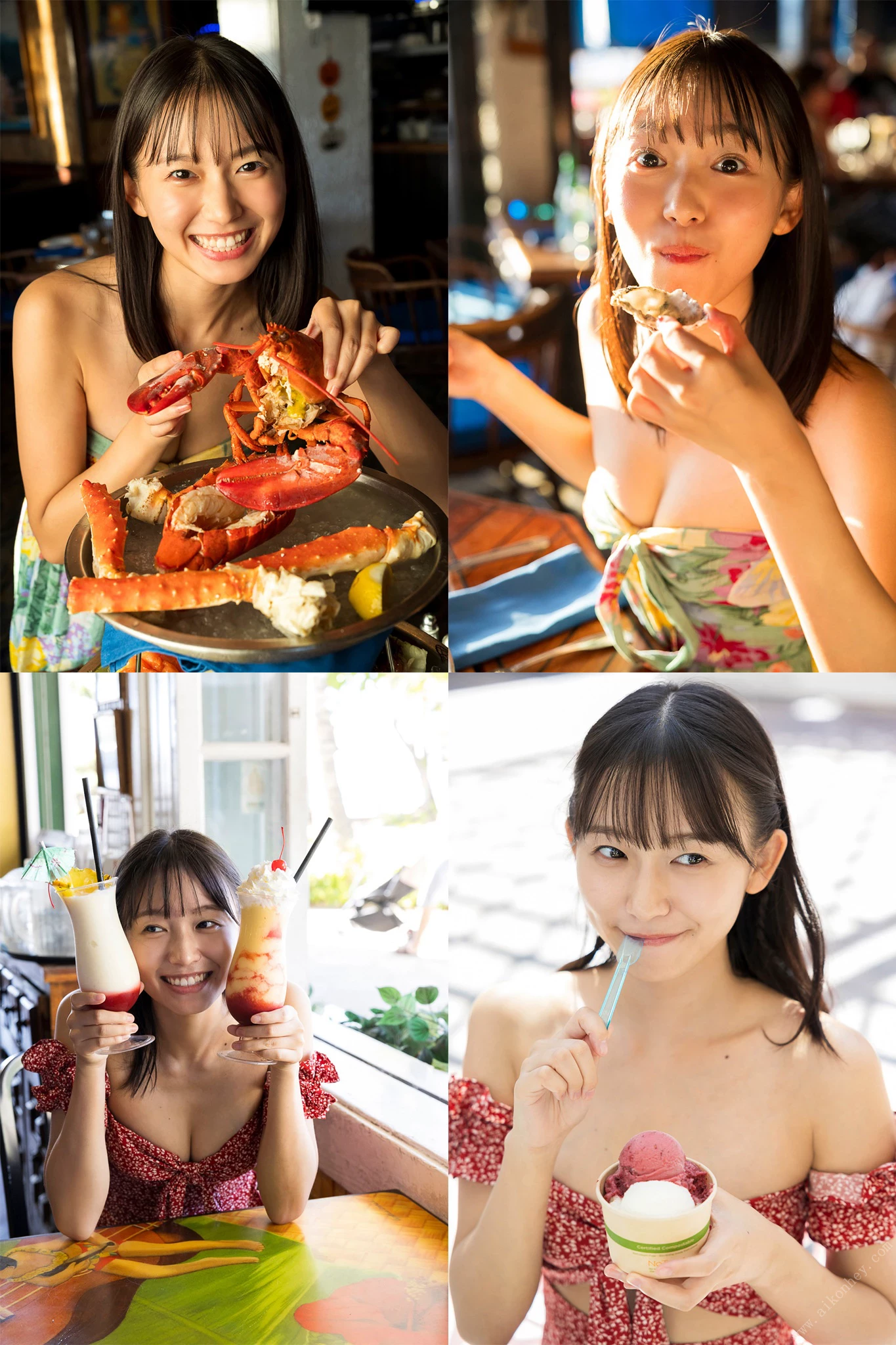 志田音音[Photobook] ハワイのねねまるホリデー 周刊ポストデジタル写真集 [136P]