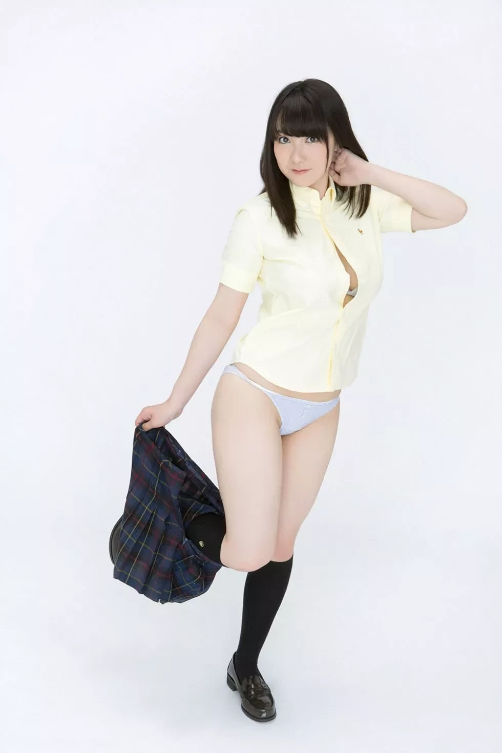 [YS Web]Vol.669_日本21岁写真偶像绀野刊女子新生内衣写真49P