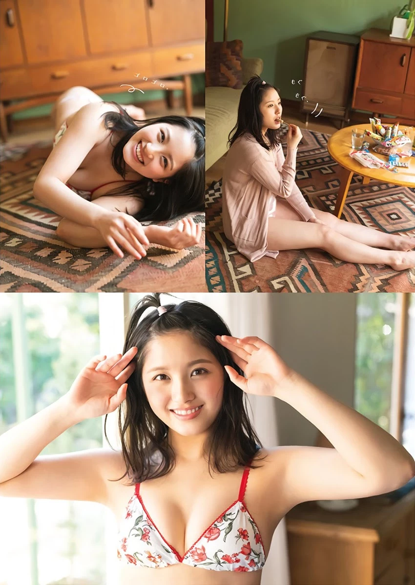 大和田南那 甜美系女孩微笑都自带粉红泡泡