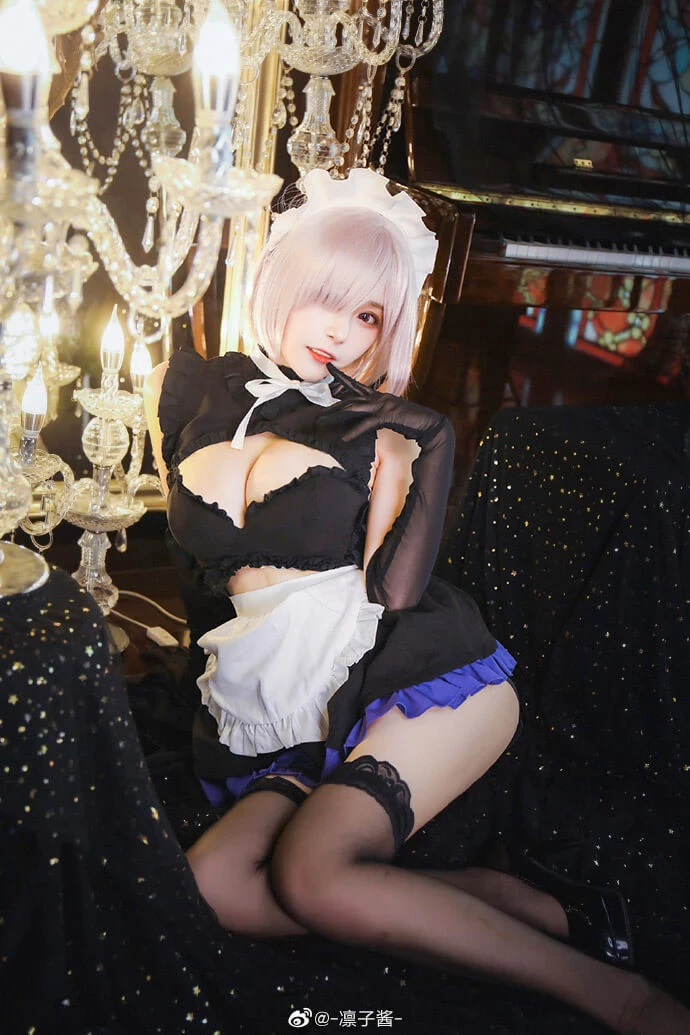 《Fate GrandOrder》瑪修女僕Cosplay[CN：凜子醬] [8P]