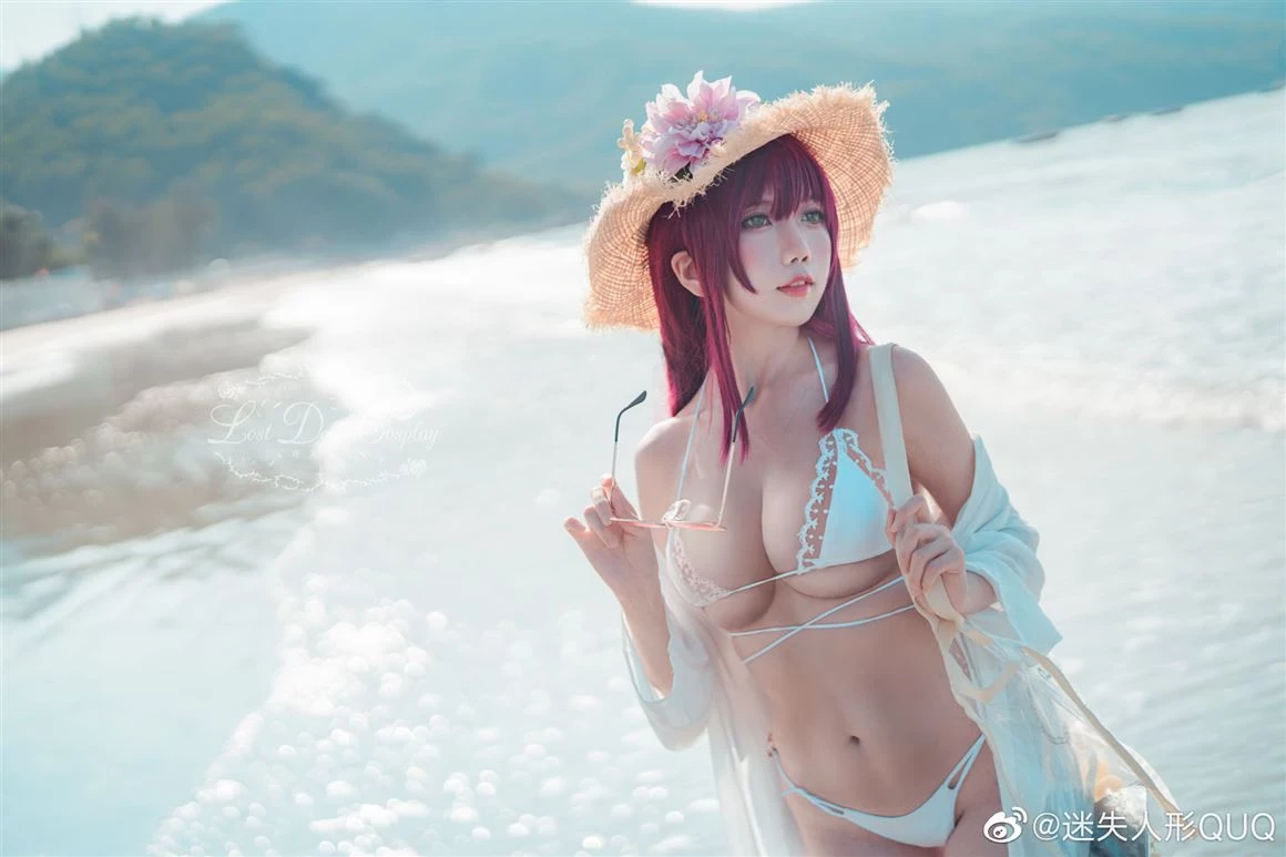 《碧藍航線》絮庫夫性感巨乳Cosplay泳裝[CN：迷失人形QUQ] [12P]