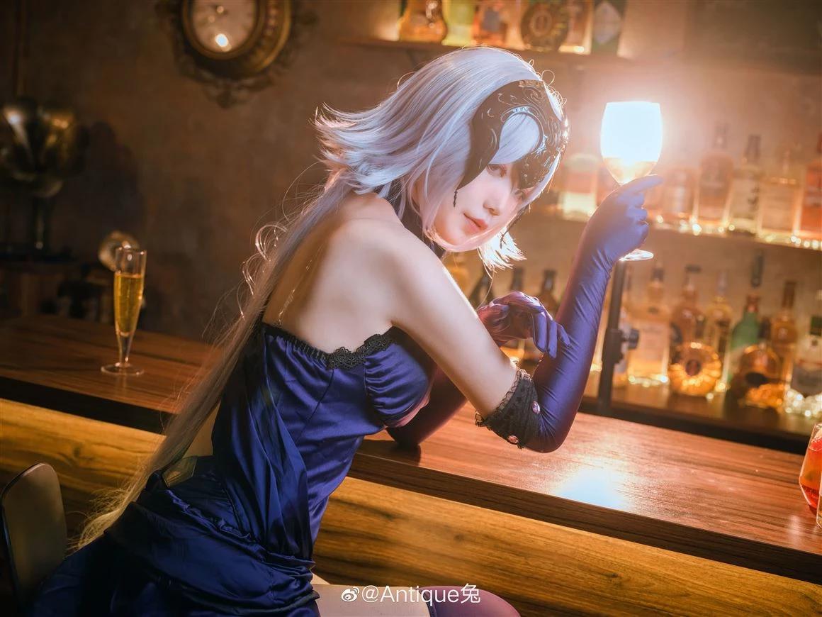 fgo貞德酒吧性感Cosplay美圖[CN：Antique兔] [11P]