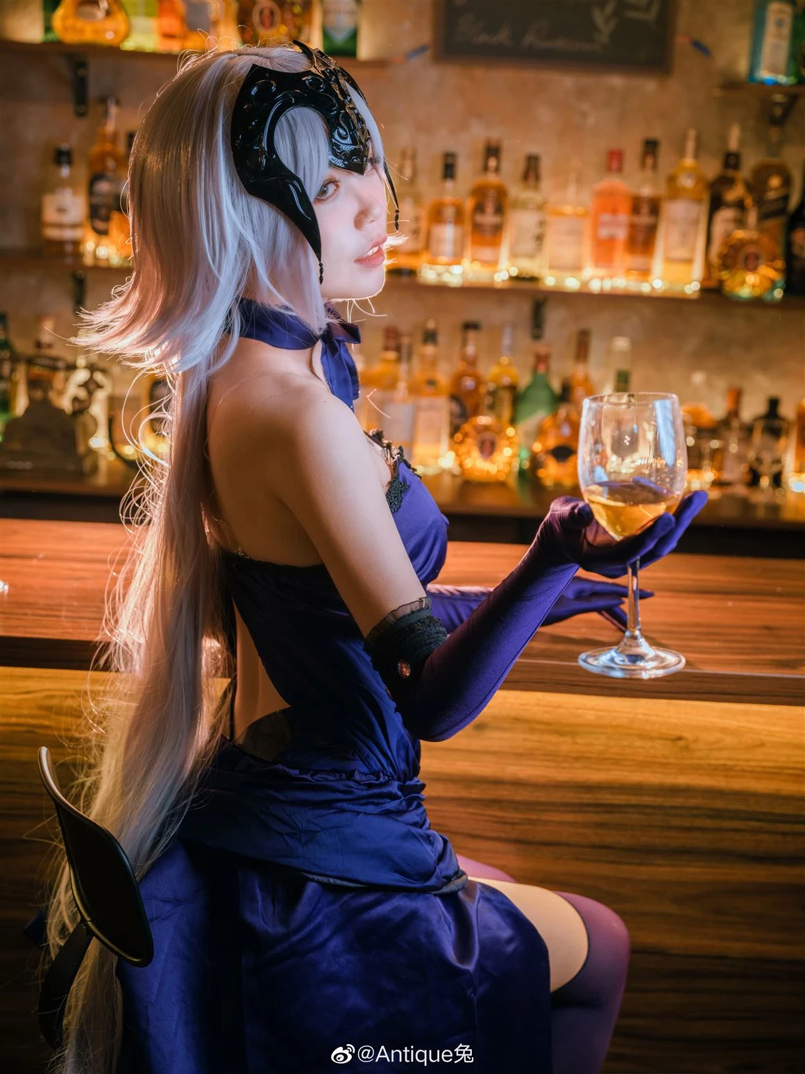 fgo貞德酒吧性感Cosplay美圖[CN：Antique兔] [11P]