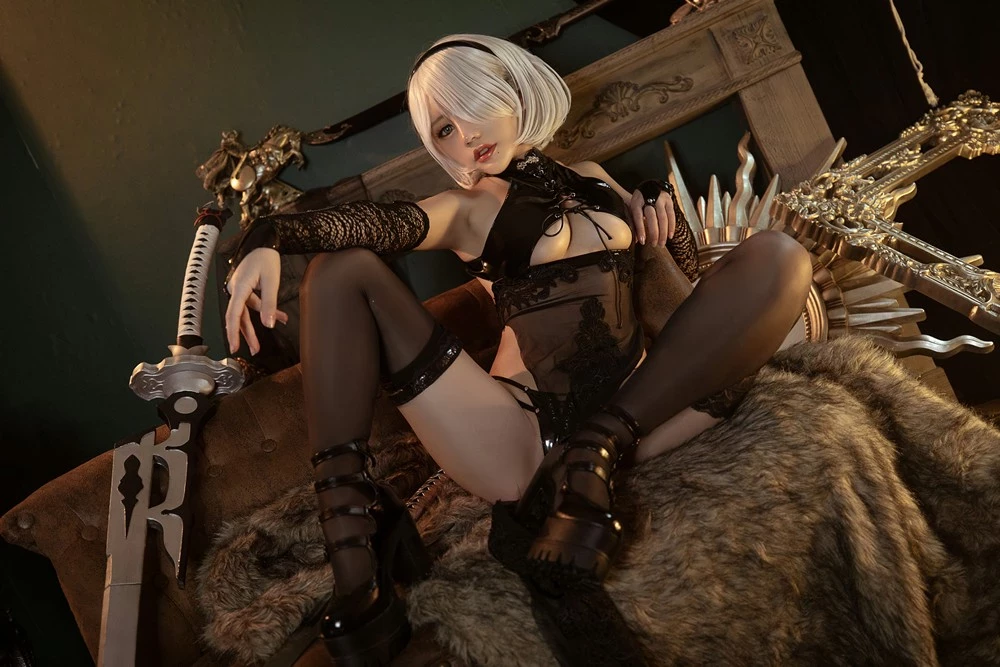 一笑芳香沁 - 2B [NieR_Automata]