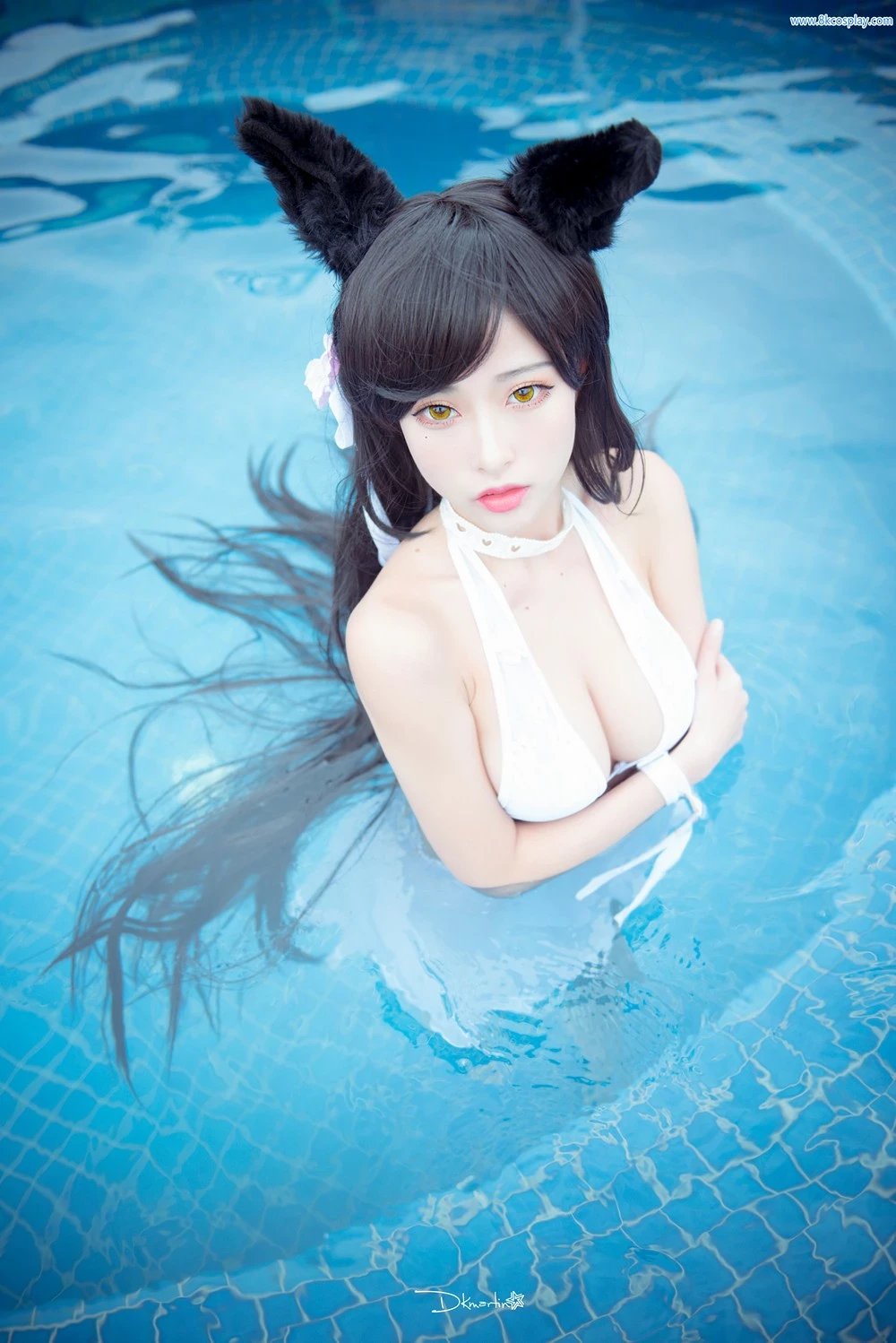 [清水由乃] Azur Lane Atago Swim suit