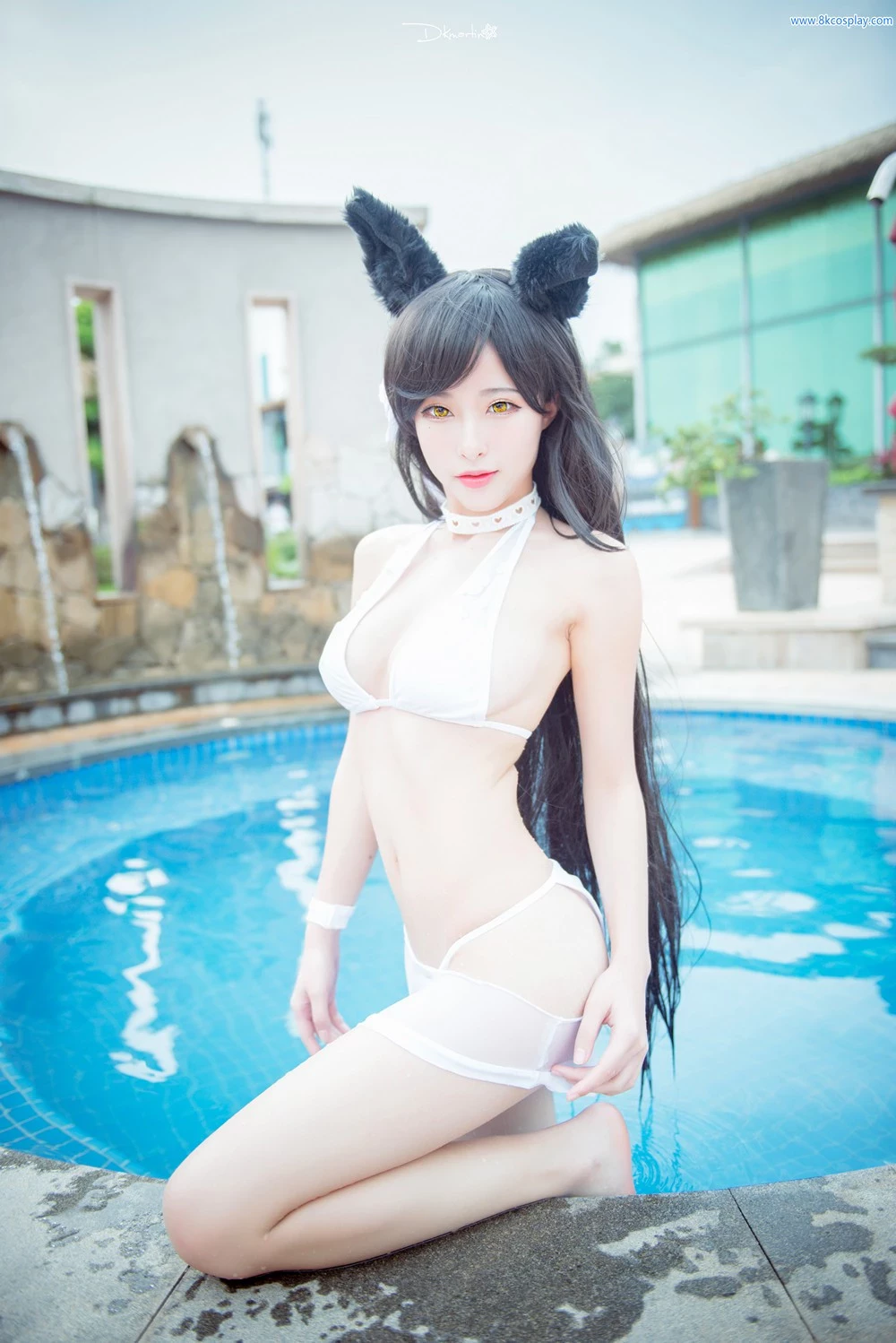 [清水由乃] Azur Lane Atago Swim suit