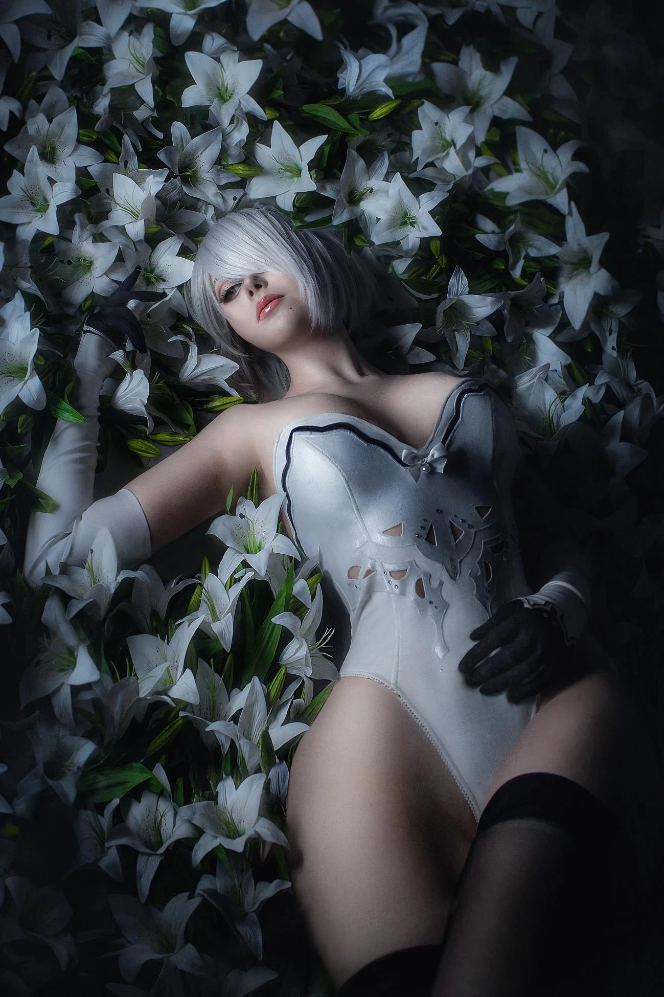 國外美女SayaTheFox 2B Floral