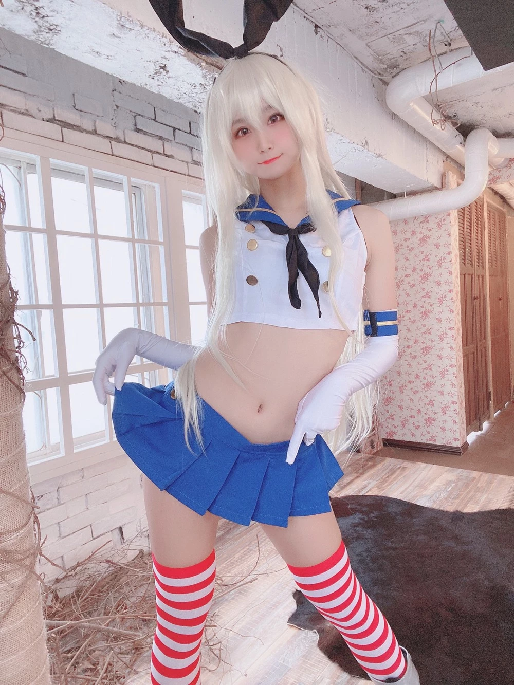 [Cosplay] [[ ´_ゝ｀]柳丸] [59枚]撮れたて！島風の裝い