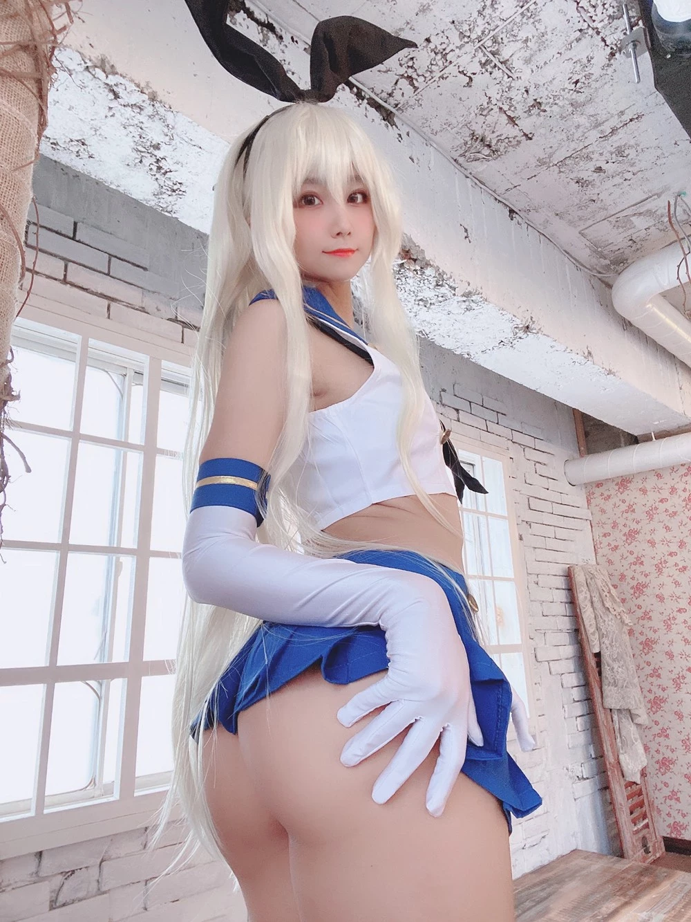 [Cosplay] [[ ´_ゝ｀]柳丸] [59枚]撮れたて！島風の裝い