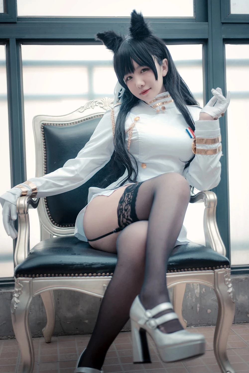 [Cosplay] Aban is very happy today 阿半今天很開心 — Atago [Azur Lane] [3 May 2022]