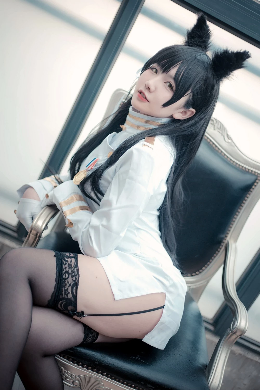 [Cosplay] Aban is very happy today 阿半今天很開心 — Atago [Azur Lane] [3 May 2022]