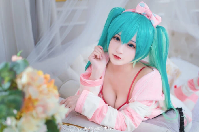 初音未來睡衣cos,超甜美可愛便服ver cn鐵板燒鬼舞w [9P]