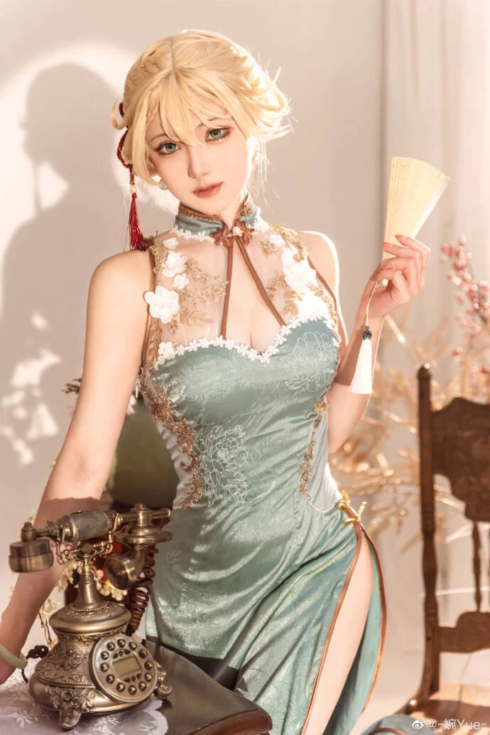 少女前線G36玉甌立旗袍cos細雪吟春 cn-婉Yue- [9P]