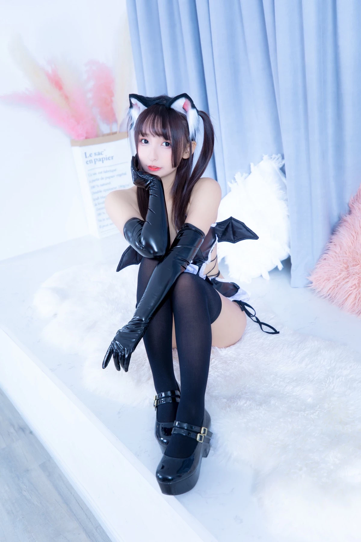 神楽坂真冬 Cosplay ねこタイム Black Ver.