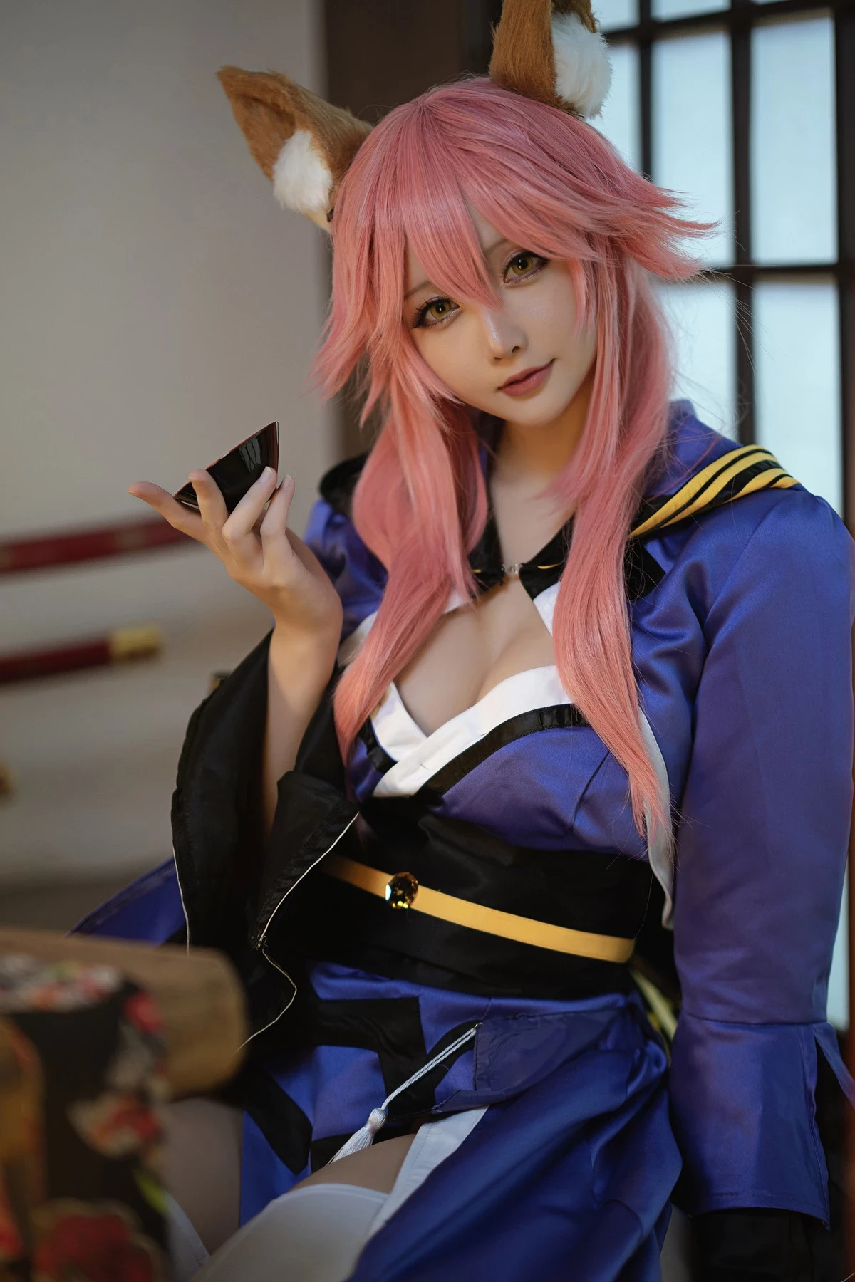 Cosplay 星之遲遲Hoshilily 玉藻前忠犬蓄勢待發