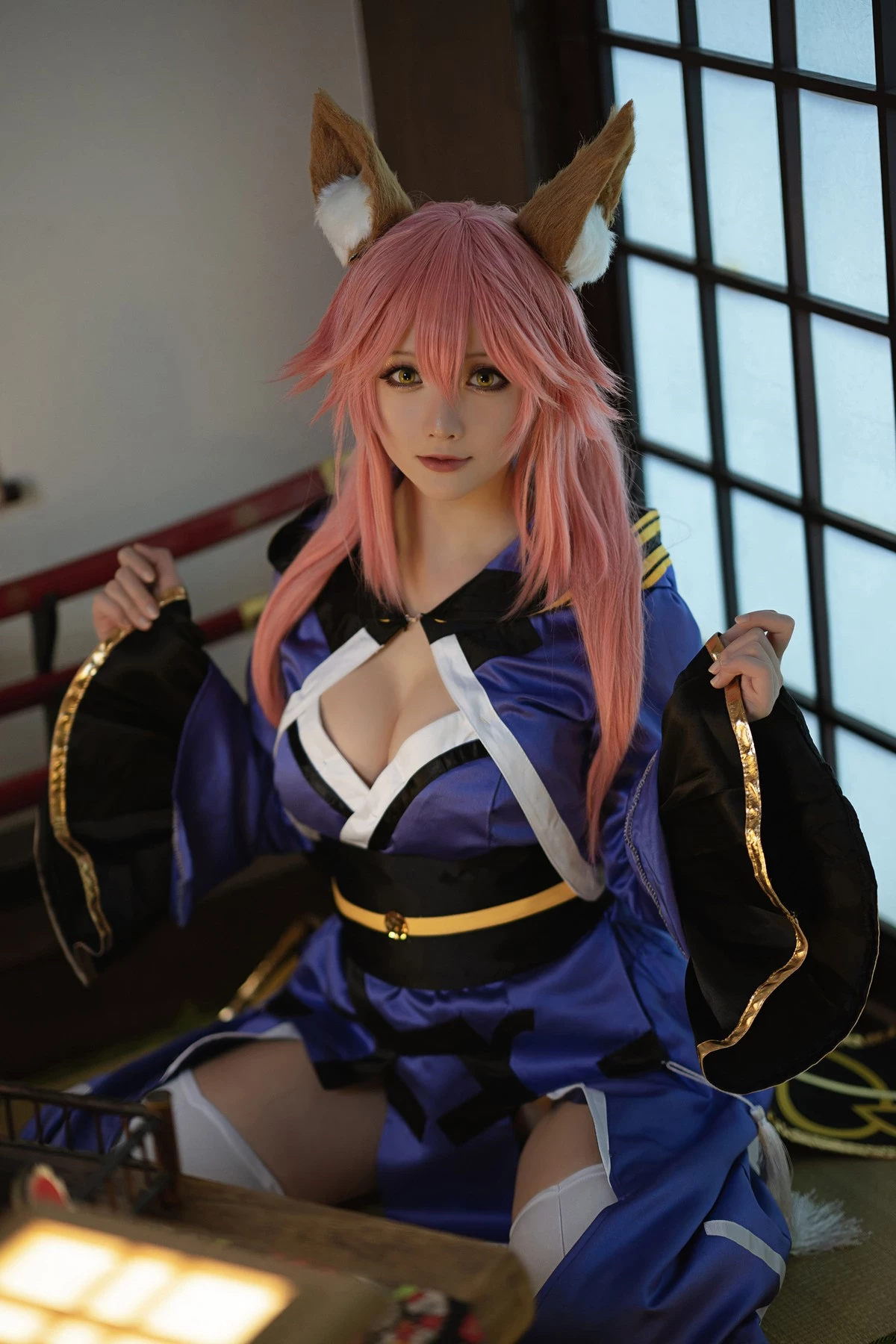 Cosplay 星之遲遲Hoshilily 玉藻前忠犬蓄勢待發