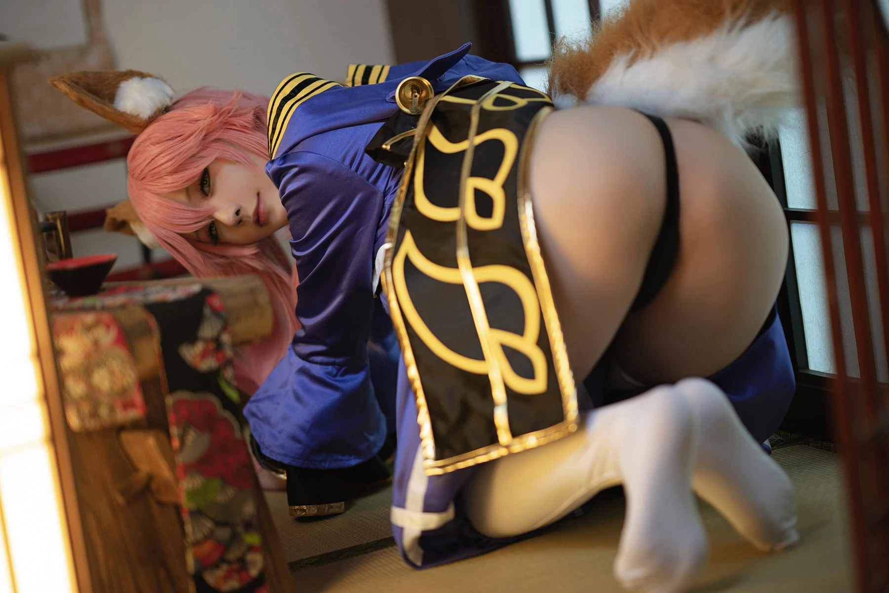 Cosplay 星之遲遲Hoshilily 玉藻前忠犬蓄勢待發