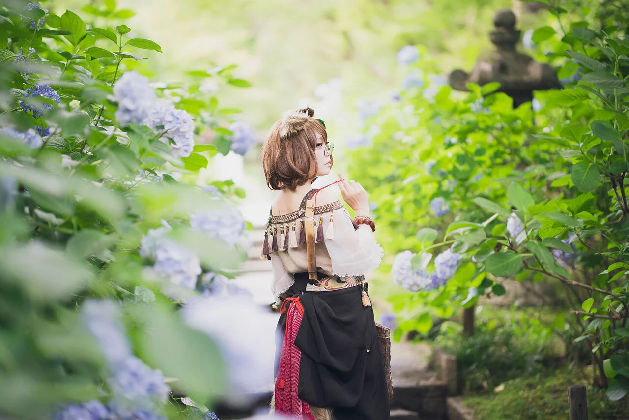 菊壱 Cosplay - Mamizou Futatsuiwa